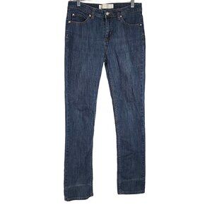 American Glamour Badgley Mischka EUC Dark Wash Straight Cut Denim Jeans 30x30